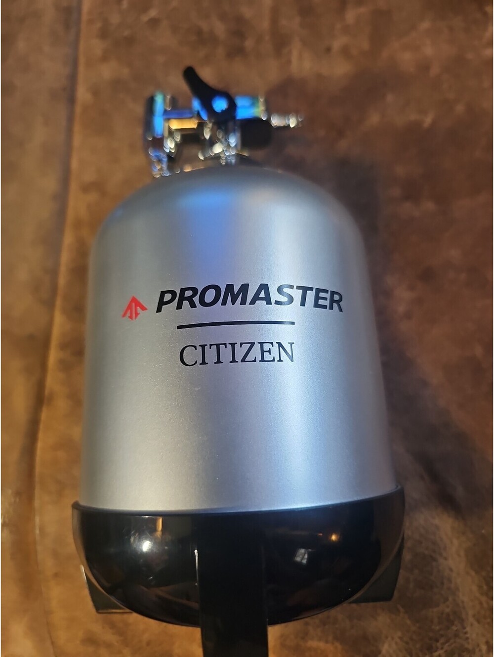 Citizen Promaster Silver Tank Case Empty Watch Storage Box _ Fits one